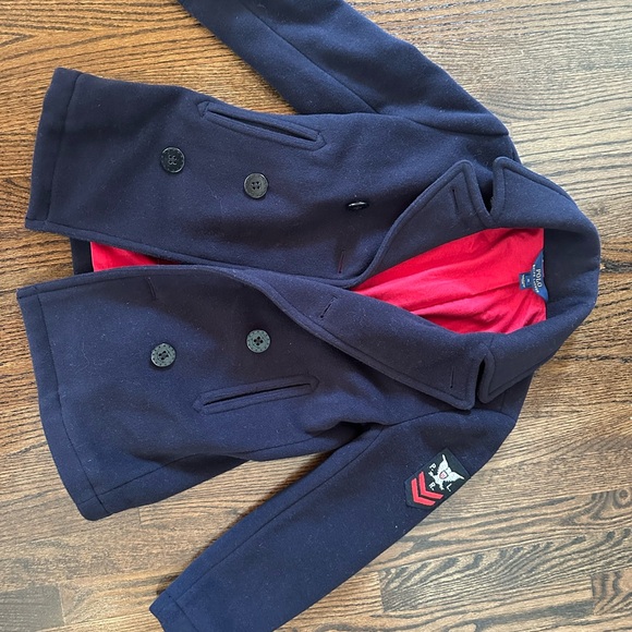 Boys Ralph Lauren Peacoat - Picture 2 of 5